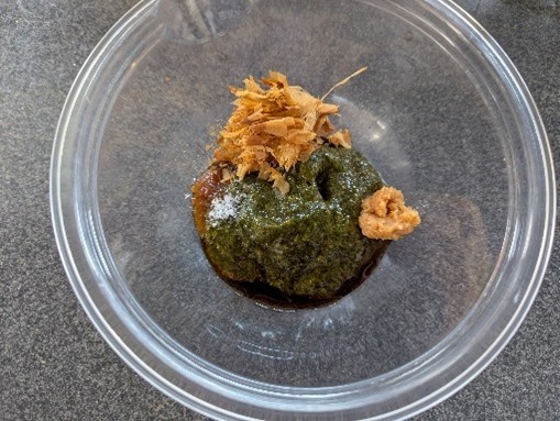 お酒のおつまみに！海のじねんじょの味噌和え