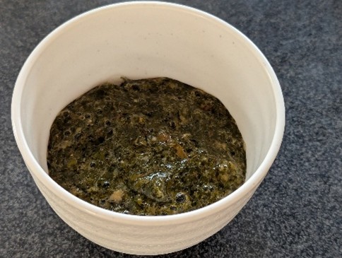 お酒のおつまみに！海のじねんじょの味噌和え