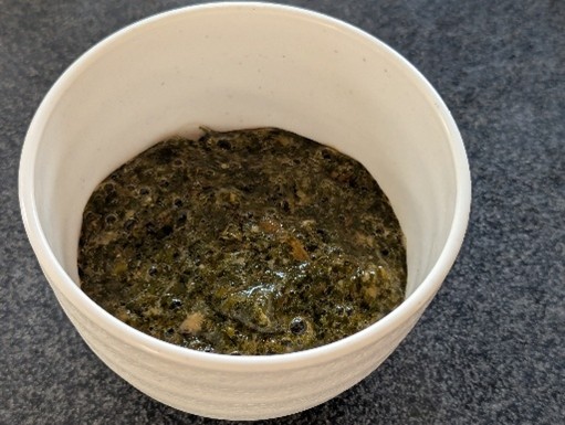 お酒のおつまみに！海のじねんじょの味噌和え
