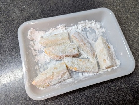 子どものおやつにも！サクっと焼チーズ