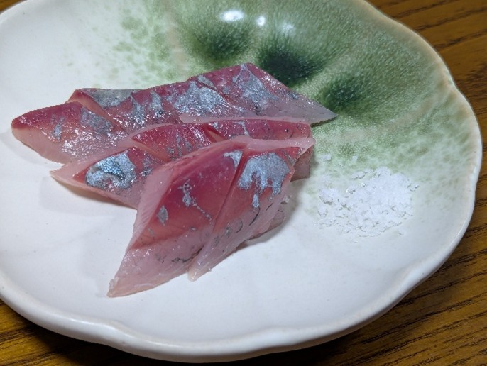 旨味がグンとUP！刺身を塩で食す
