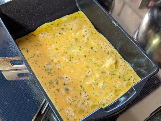 こんかさば卵焼き