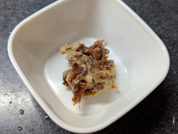 甘辛いかぶとこんかさば大吟醸酒粕漬の添え