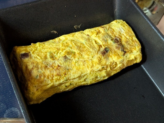 こんかさば大吟醸酒粕漬の卵焼き