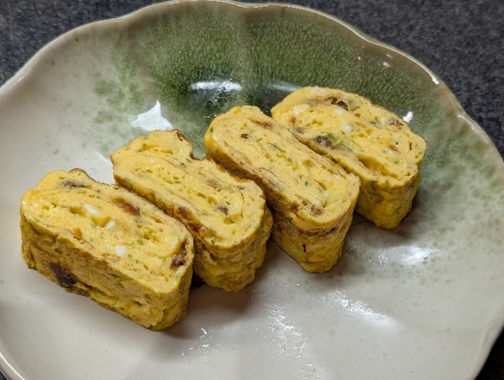 こんかさば大吟醸酒粕漬の卵焼き