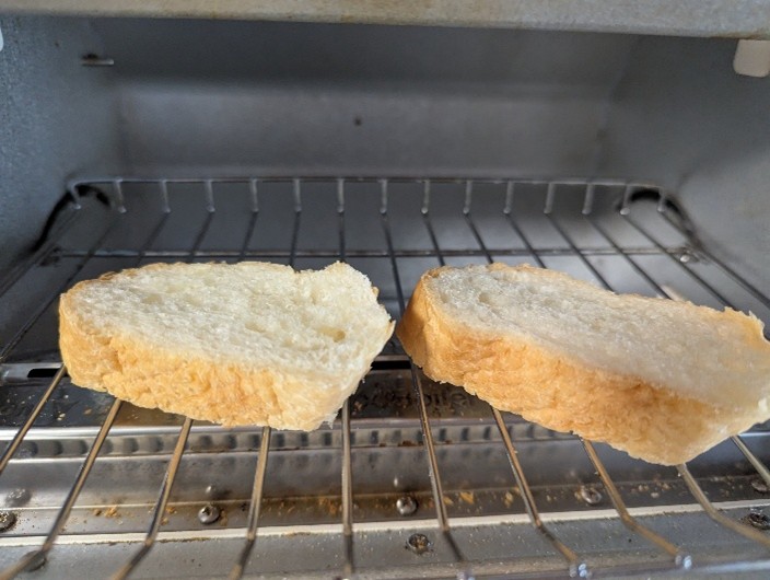 バケットを焼く