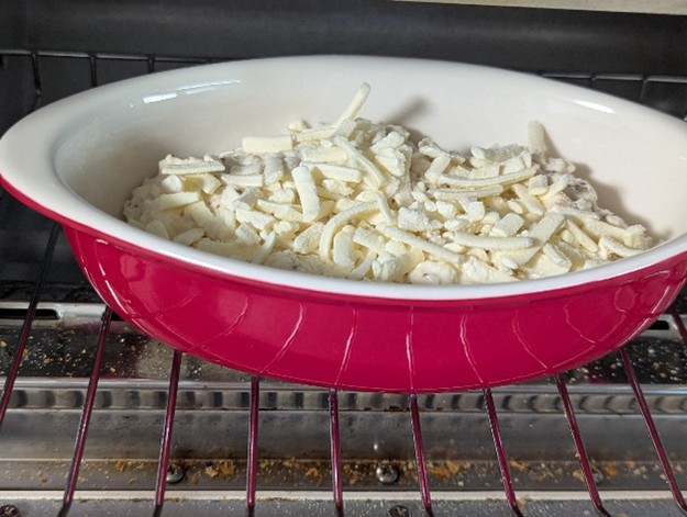 トースターで焼く