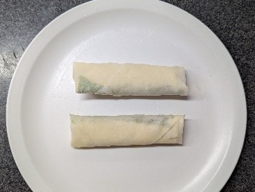 春巻きを巻く