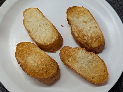 バケットを焼く