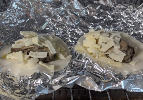 トースターで焼く